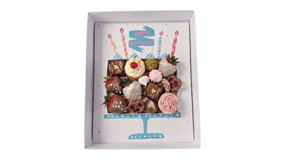Birthday Cake Fillable Hamper Box