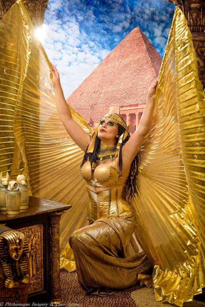 Egyptian corsetry collection corset: Isis