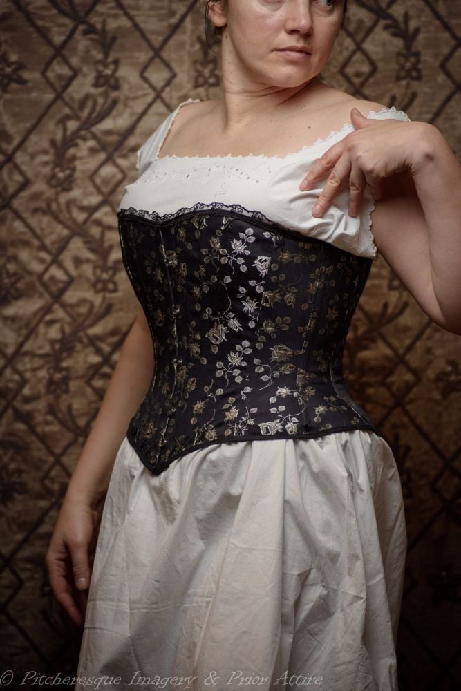 Victorian riding corset made to measure