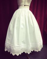 1830-40 petticoat  made to measure