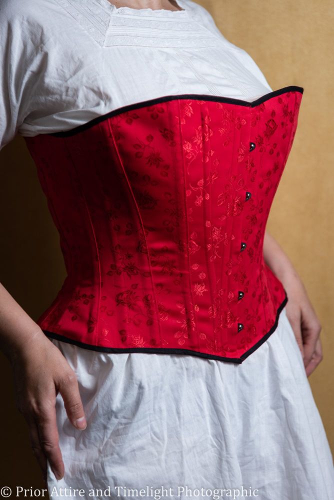 victorian/modern riding corset size 16
