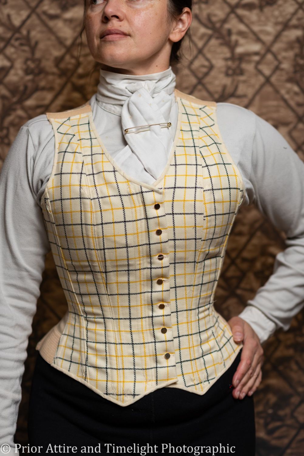 Equestrian corseted waistcoat size 12-14