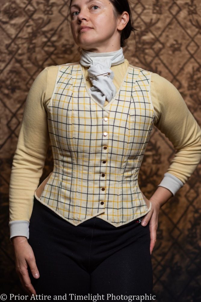 Equestrian corseted waistcoat size 10-12