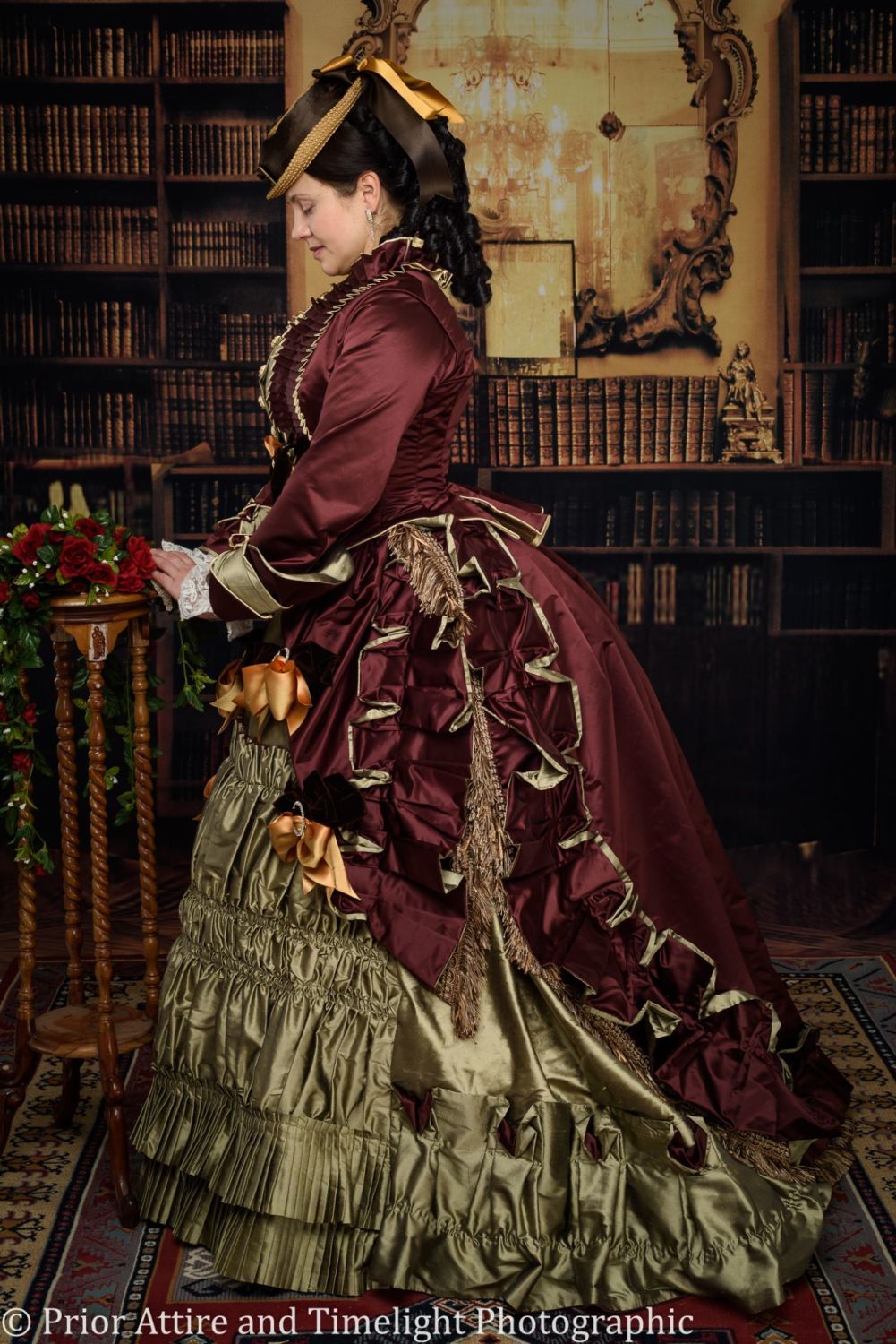 Victorian day dress - replica Pingat