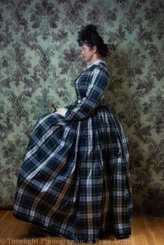Victorian crinoline dress size 12