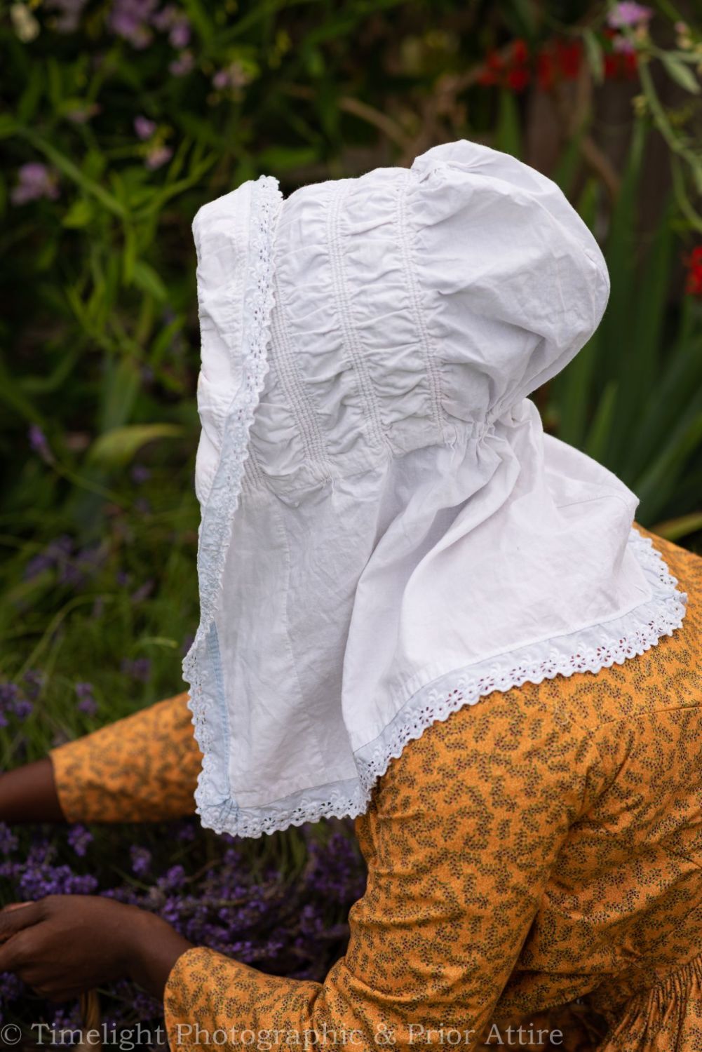Victorian sunbonnet