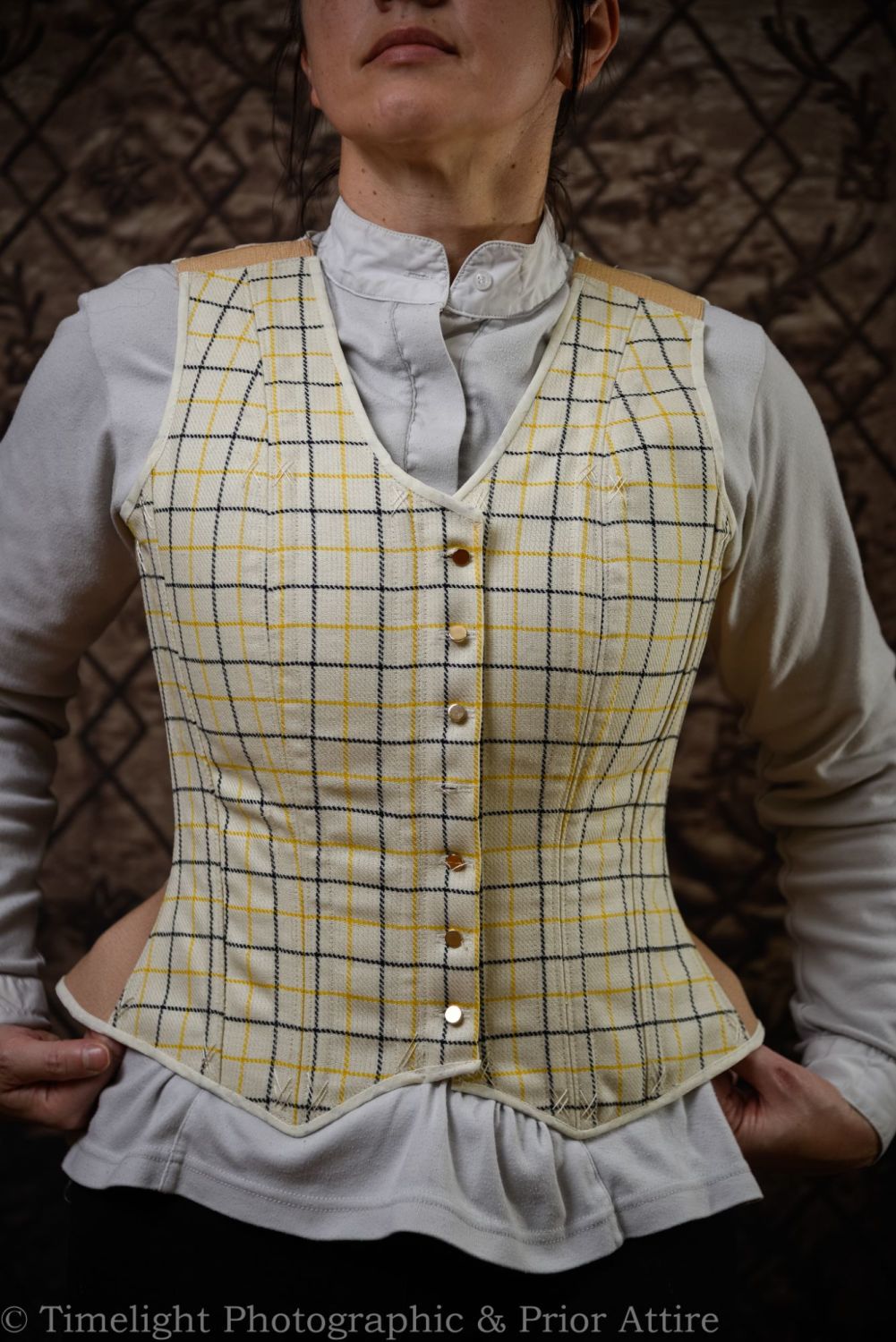 Equestrian corseted waistcoat  31