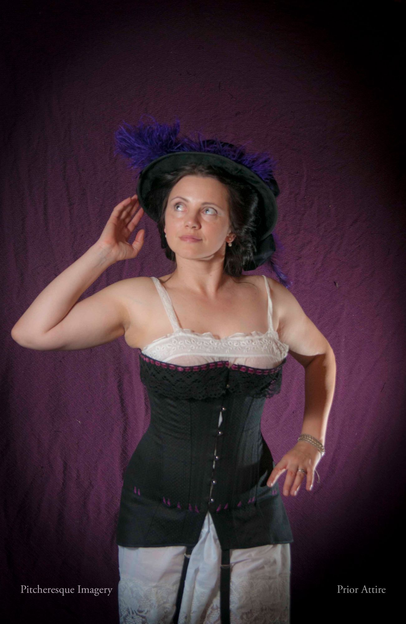 Victorian elastic corset 30