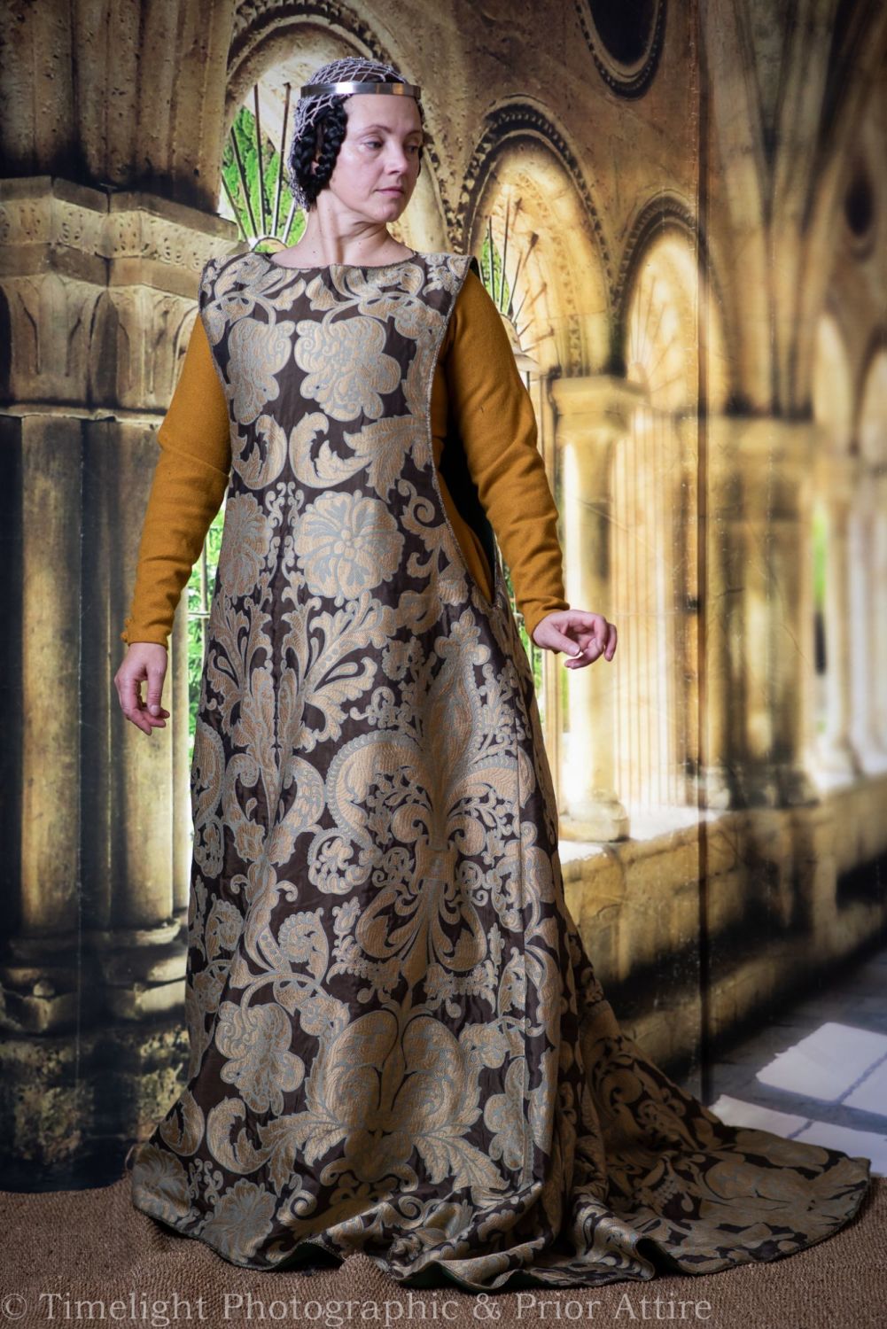 14th century open sided surcoat