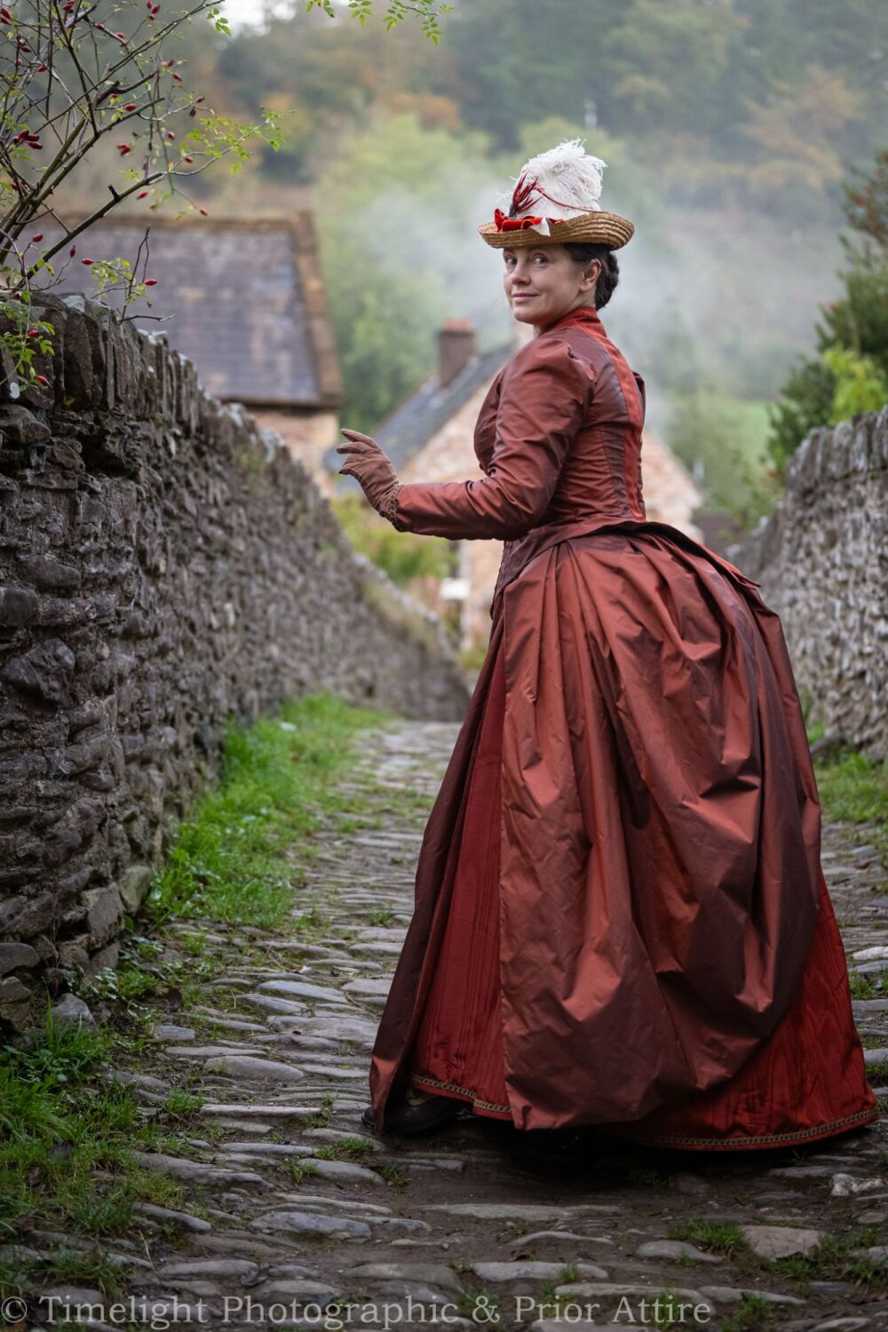 Victorian visiting/  day dress