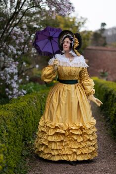 Victorian 1840s  dress