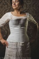 Regency stays corset