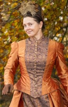 Victorian visiting/  day dress