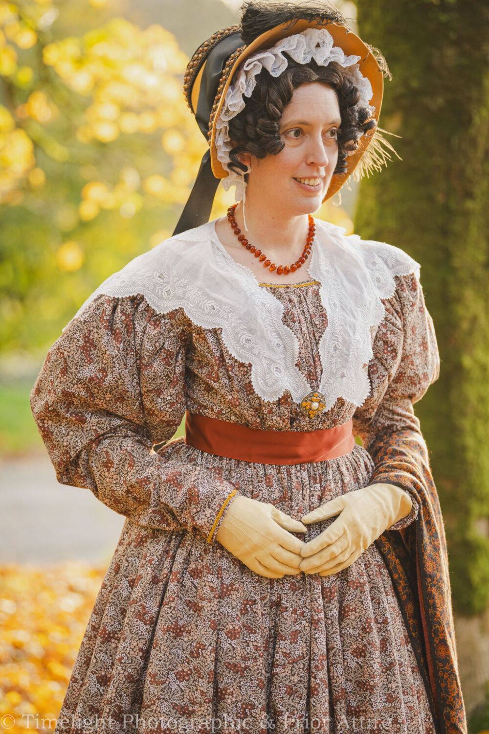 Romantic era day dress