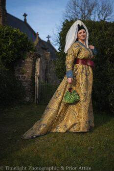 Burgundian gown