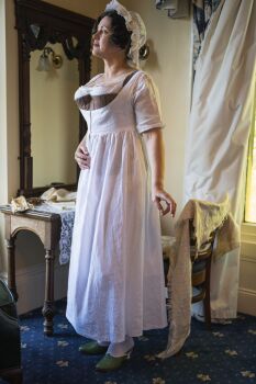 Regency bodiced petticoat, made to measure