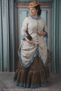 Victorian visiting/  day dress