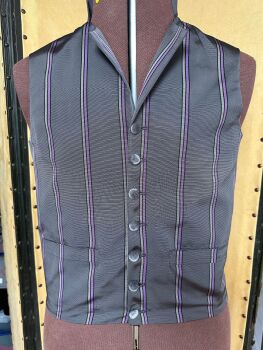 Regency waistcoat in silk