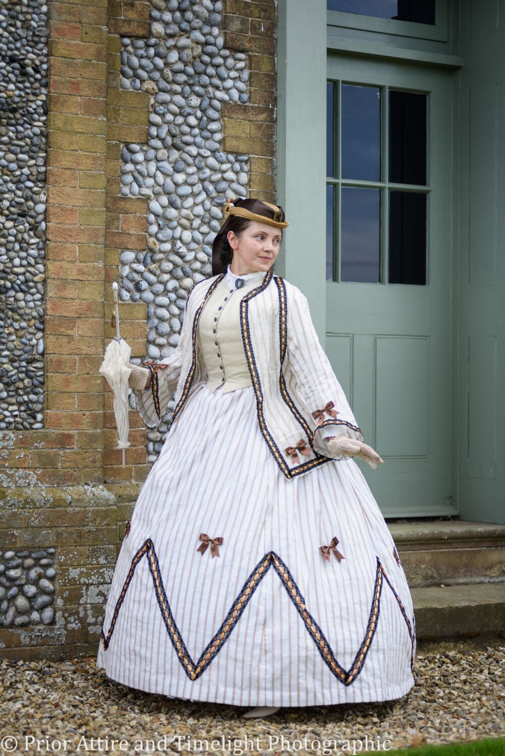 Victorian 1850s  dress