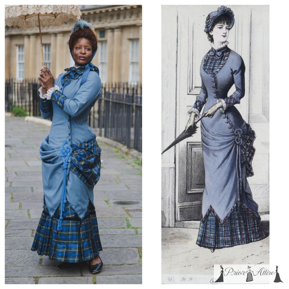 Victorian visiting/ day dress