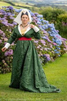 Burgundian gown