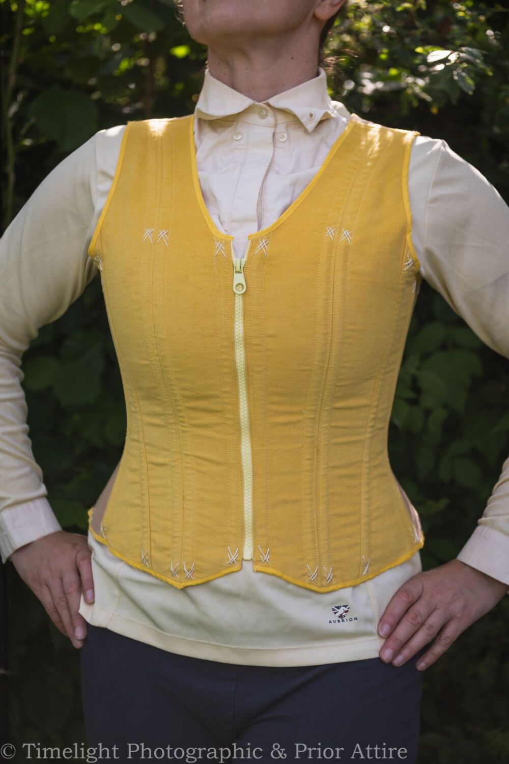 Equestrian corseted waistcoat size 12