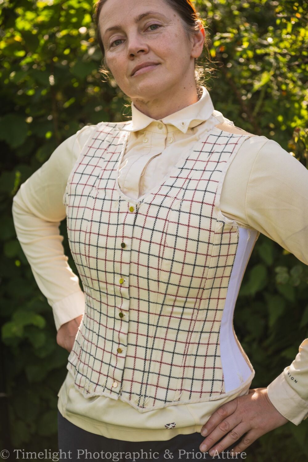 Equestrian corseted waistcoat size 12-14