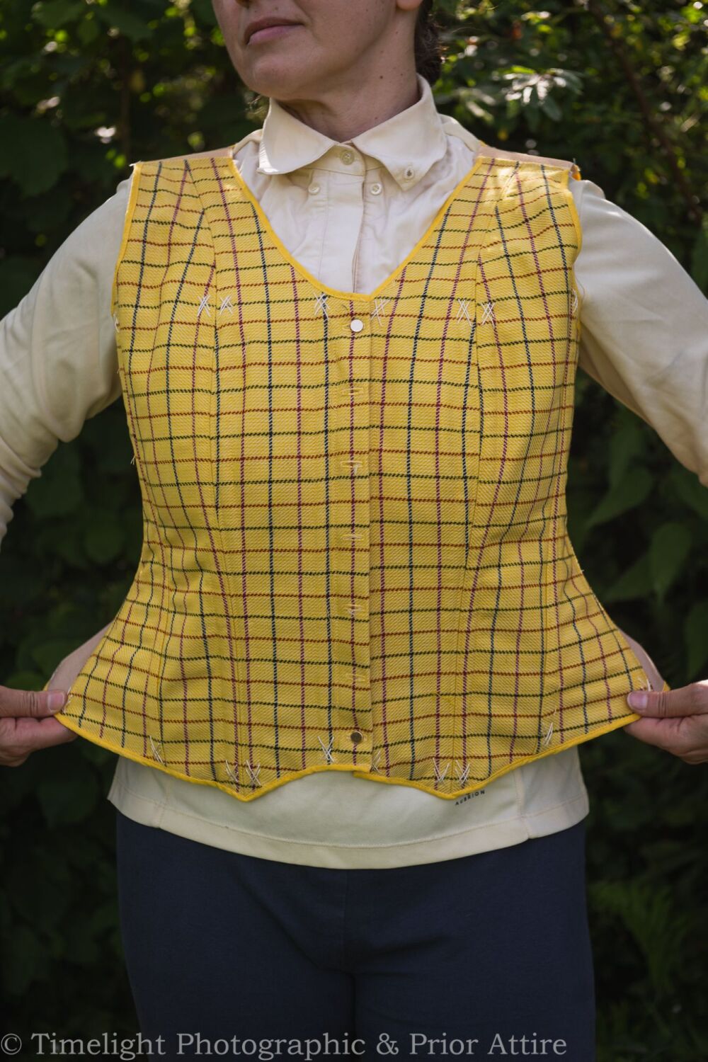Equestrian corseted waistcoat size 18