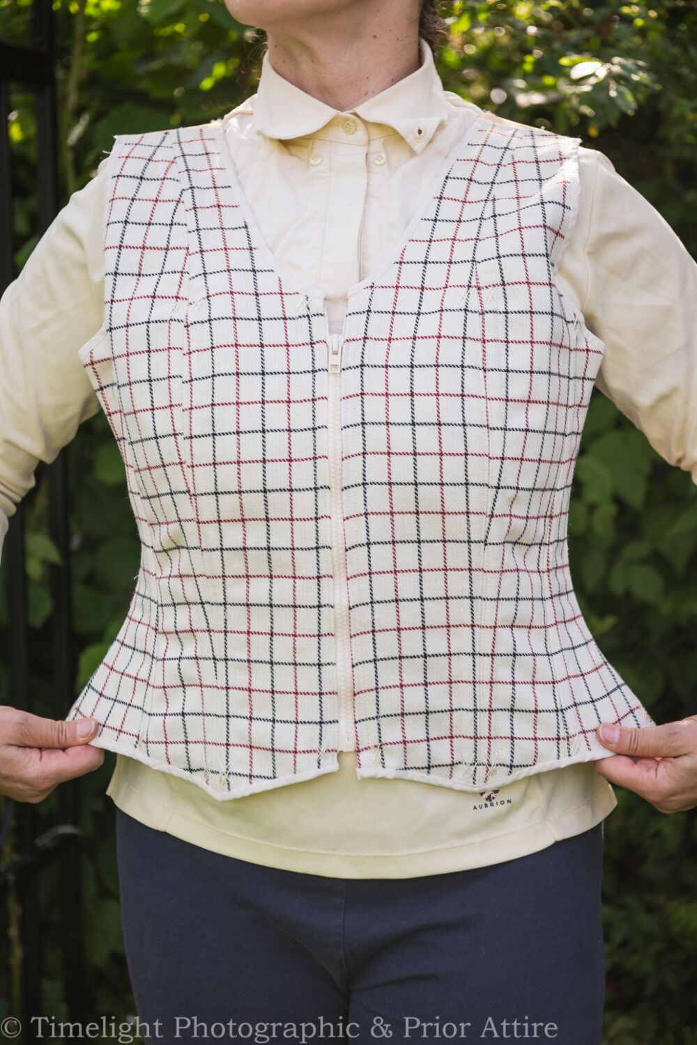 Equestrian corseted waistcoat size 18