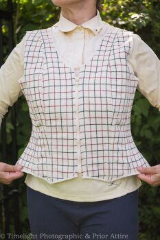 Equestrian corseted waistcoat size 18
