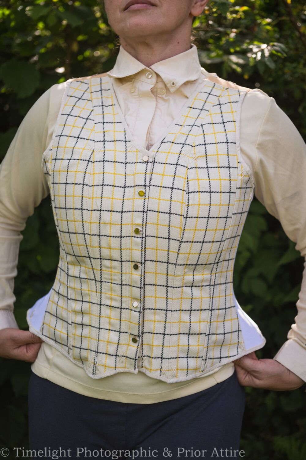 Equestrian corseted waistcoat size 16