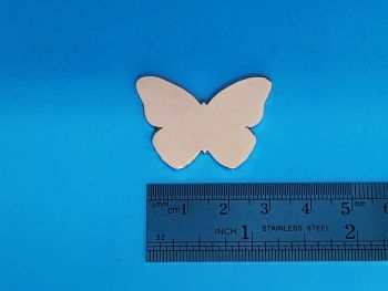 Cast Pewter Butterfly Medium Size Blank