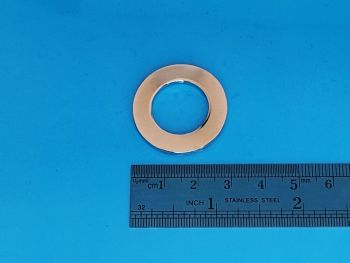 Cast Pewter Circle Washer 30mm Blank