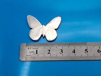 Cast Pewter Butterfly Small Size Blank