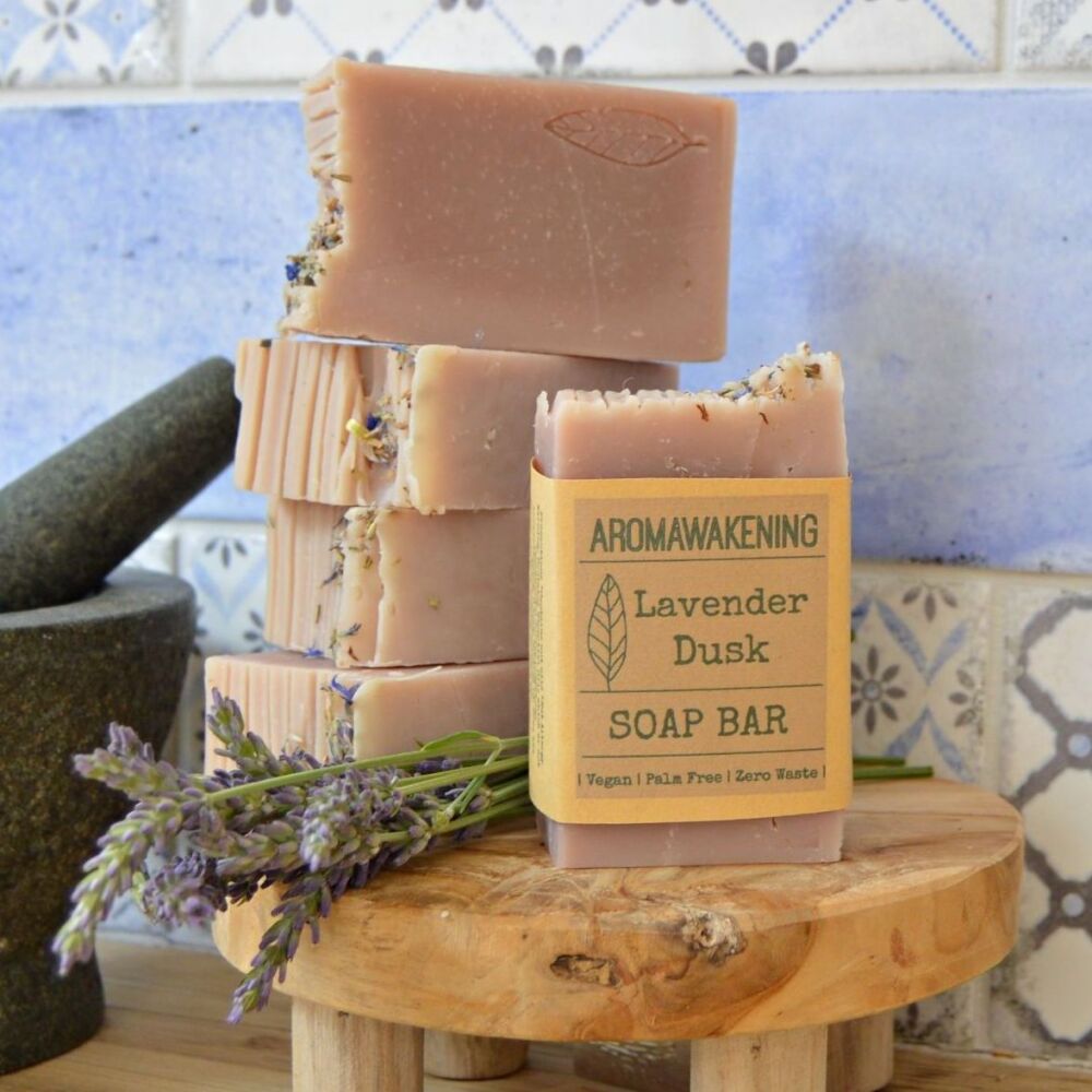 All-Natural Lavender Dusk Soap