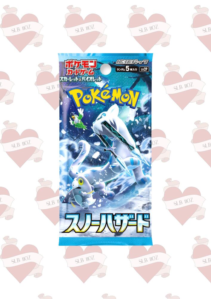 Snow Hazard single Booster pack, Korean