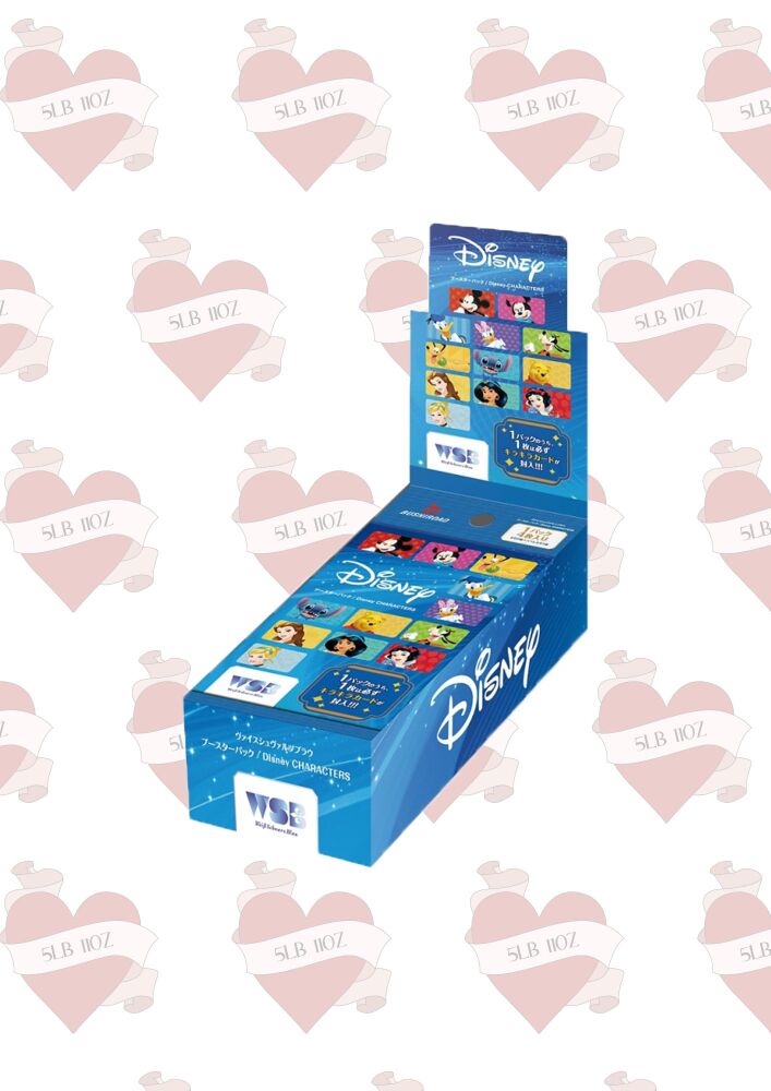 BLAU Booster Box, Weiss Schwarz, contains 10 booster packs and 1 promo card