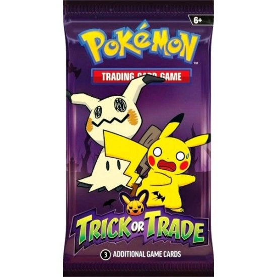 2023 Trick or Trade Fun pack, contains 3 cards