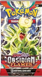 Obsidian Flames single booster pack, pokemon trading card game