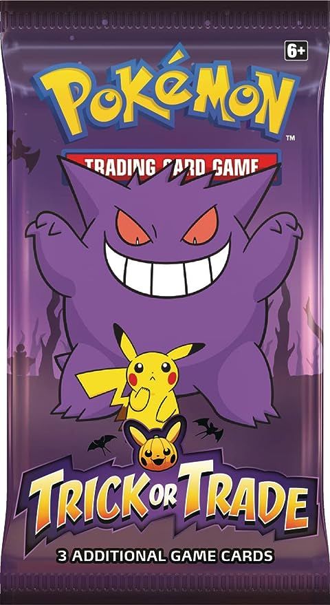 2022 Trick or Trade Fun pack, contains 3 cards