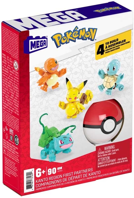 Mega Construx Pokeball Kanto Partners