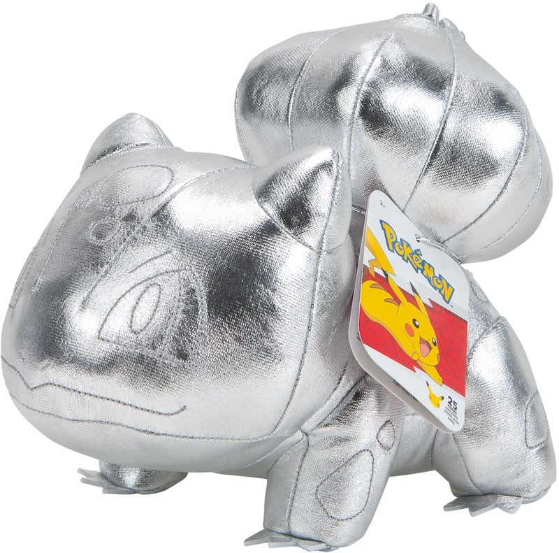 Silver 25th celebration Bulbasaur Plush