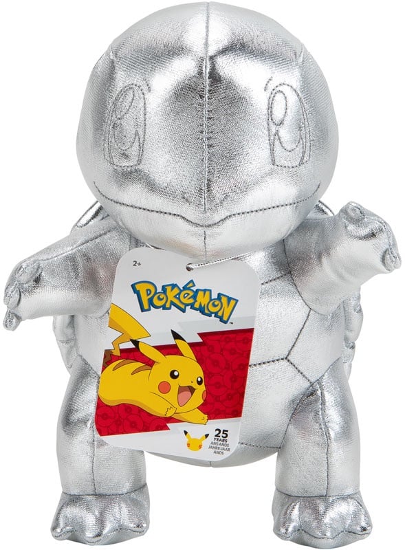 Silver 25th celebration Squirtle Plush