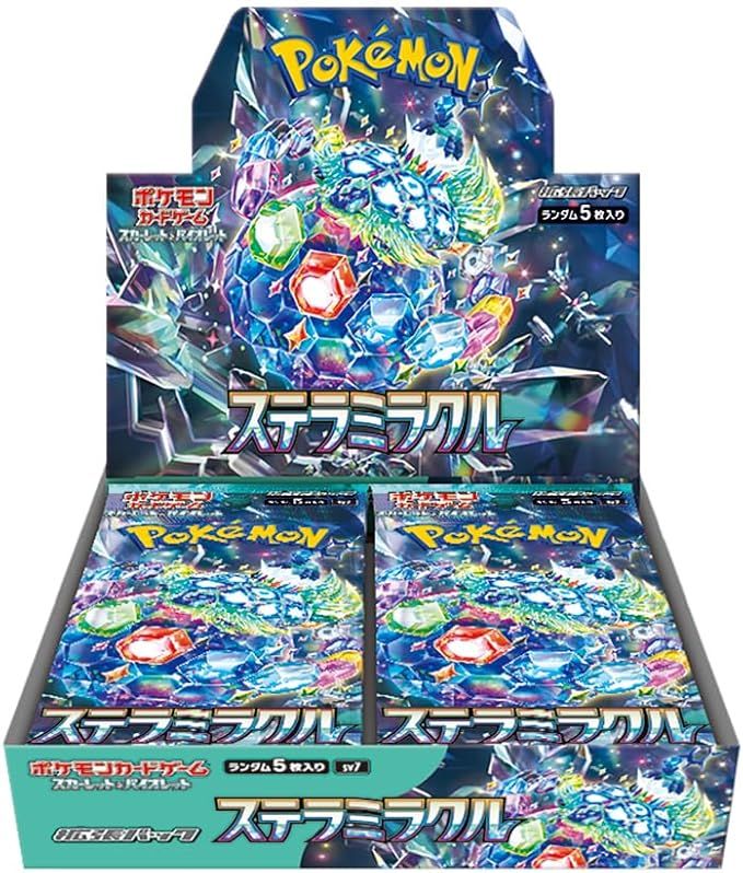 Stellar Miracle Booster Box, Japanese, contains 30 packs