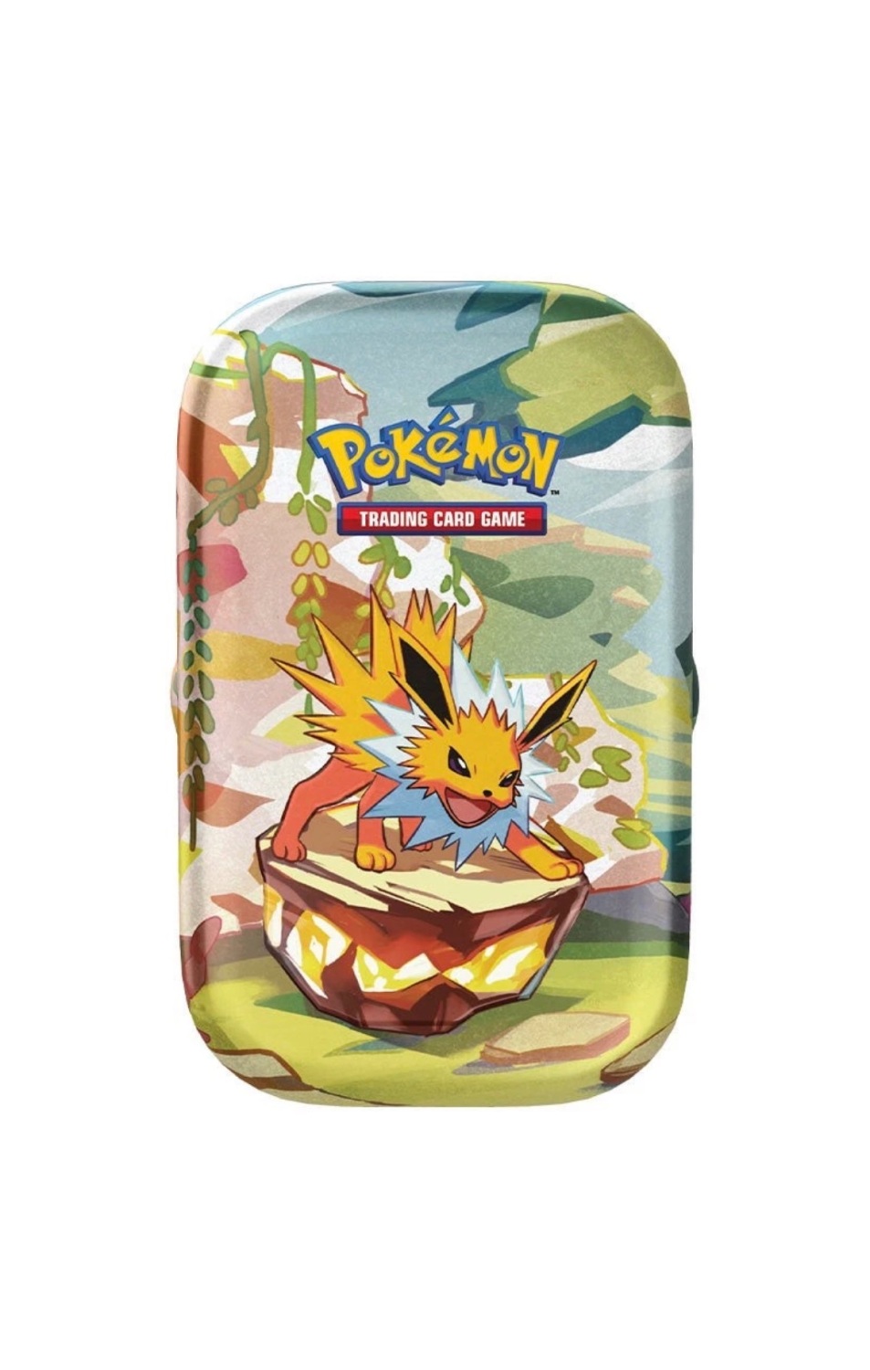 Prismatic Evolutions tin featuring Jolteon
