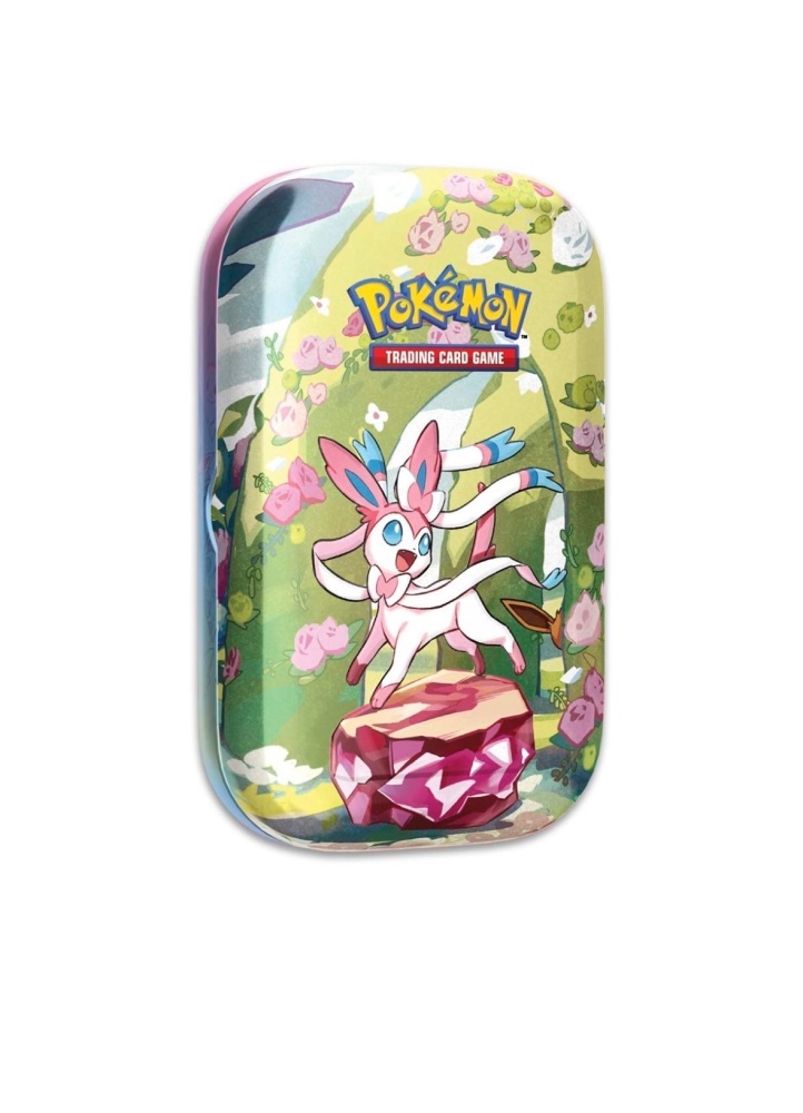 Prismatic Evolutions tin featuring Sylveon