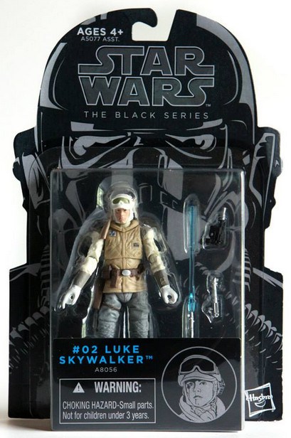 Star Wars Figure The Black Series #02 Luke Skywalker A8056  3.75" Hasbro Disney