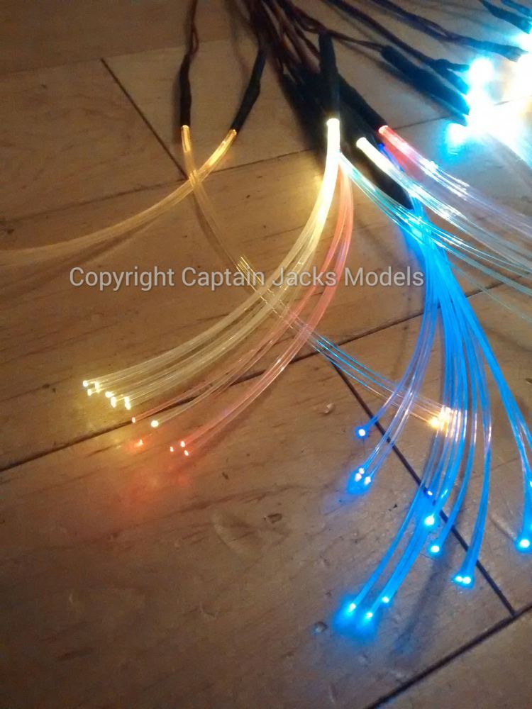 Star Wars Model Led & Fibre Optic Large Millennium Falcon COCKPIT LIGHTING SET (1mm strands)