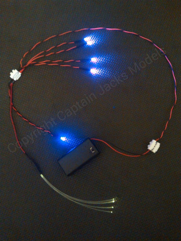 Star Wars Model Fibre Optic LED Light Kit For Poe's X Wing Fighter Revell 06692