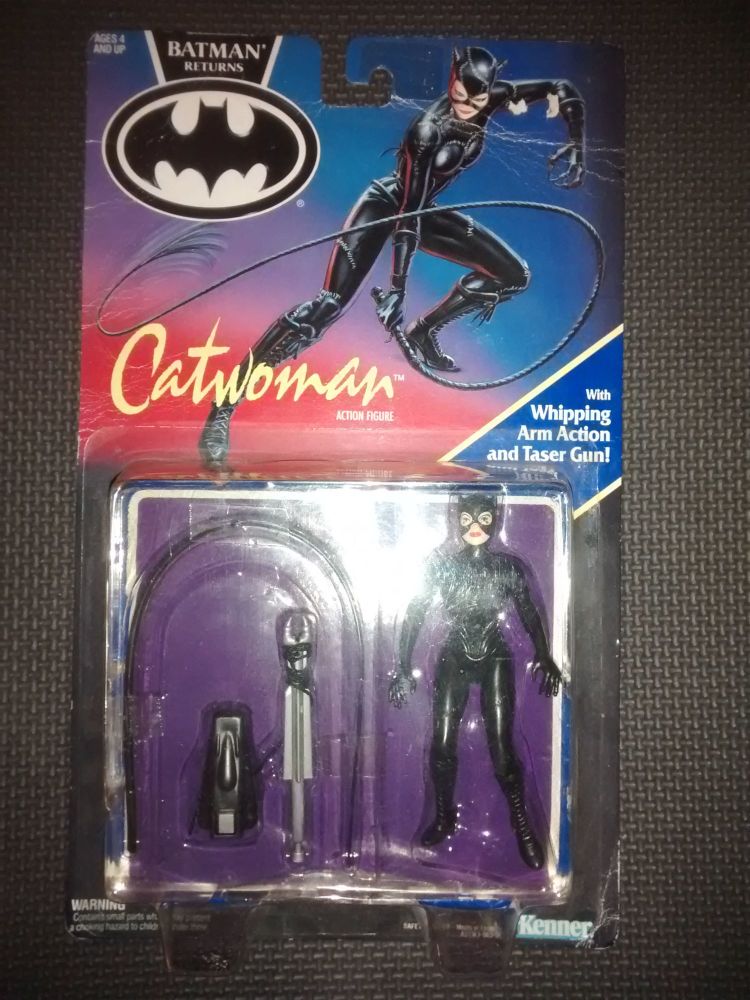 Vintage Kenner Batman Returns - Catwoman Collectable Figure 4" Tall 